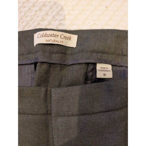 Coldwater Creek Whisper Flannel Pants – Size 16, New w/ Tags, 31" Inseam - Picture 2 of 5
